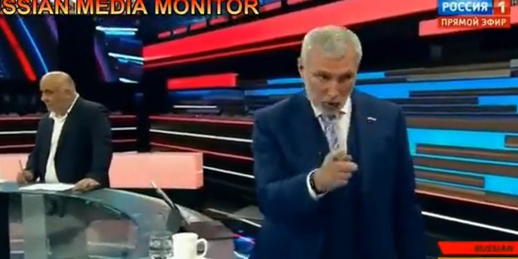 Rosyjski deputowany stracił panowanie na wizji: „K**wa, przyjdziemy i zamordujemy was wszystkich”