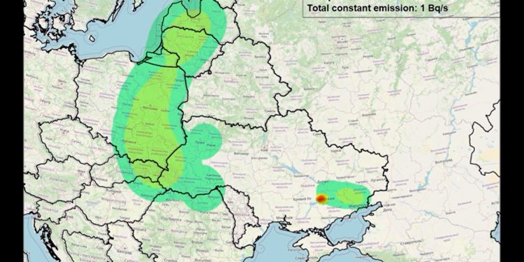 Promieniowanie nad Polską. Ukraińcy pokazali symulację katastrofy w elektrowni atomowej [WIDEO]