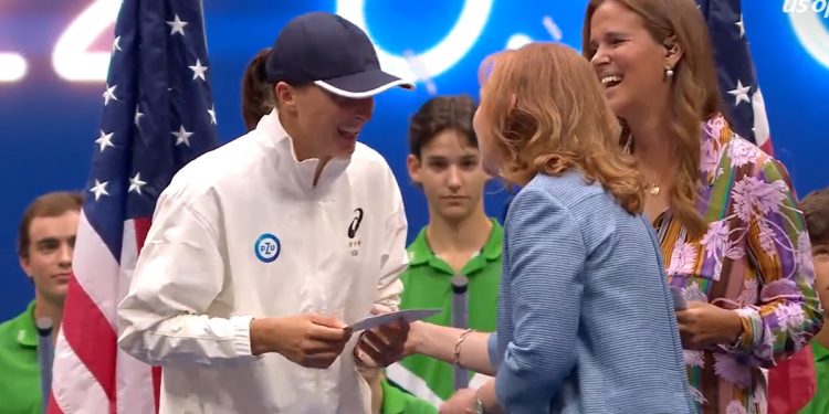 Iga Świątek usłyszała, jaką kwotę wygrała. Rozbrajający komentarz Polki [WIDEO]