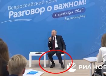 Putin znów dał powody do plotek. Co się dzieje z jego nogami na nagraniu?! [WIDEO]