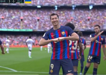 Lewandowski znów szaleje w Barcelonie! Kolejne gole Polaka [WIDEO]