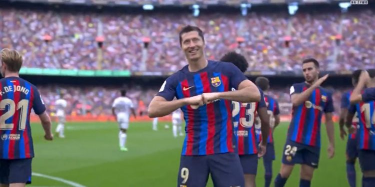 Lewandowski znów szaleje w Barcelonie! Kolejne gole Polaka [WIDEO]