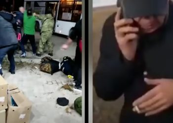 Tak Rosjanie jadą na wojnę. Pijani i zataczający się poborowi. Sieć obiegły nagrania [WIDEO]