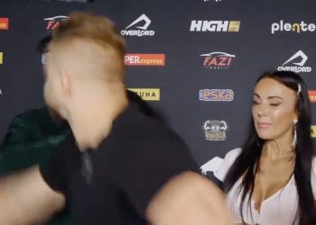 Skandal w High League. Zaatakował influencera podczas wywiadu [WIDEO]