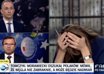 Katarzyna Kolenda-Zaleska i Zbigniew Girzyński w programie Fakty po Faktach