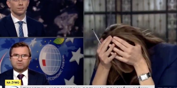 Katarzyna Kolenda-Zaleska i Zbigniew Girzyński w programie Fakty po Faktach