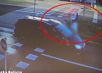 Makabryczne potrącenie na pasach! Pokazali nagranie „ku przestrodze” [WIDEO]