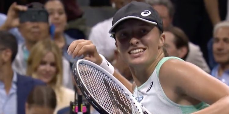 Iga Świątek w półfinale US Open. Jej okrzyk na koniec mówił wiele [WIDEO]