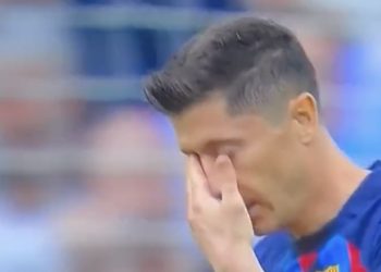 Frustracja Lewandowskiego. Kamery uchwyciły wymowne słowa [WIDEO]