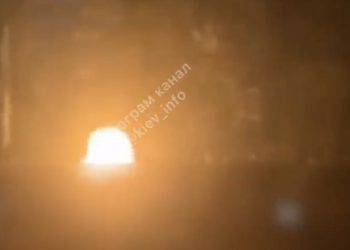 Potężne eksplozje w obwodzie kijowskim! Są pierwsze nagrania [WIDEO]