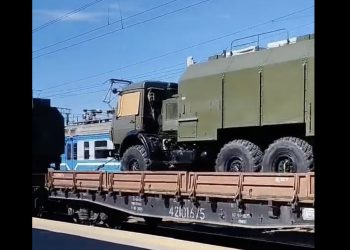 Tajemnicze pociągi jadą w kierunku Moskwy. Pokazano nagranie [WIDEO]