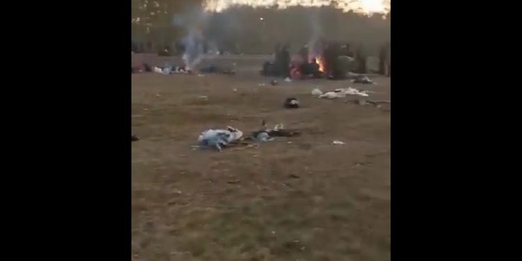 Tak wygląda mobilizacja na Syberii. Rezerwiści mieszkali… na polu bez jedzenia i picia [WIDEO]