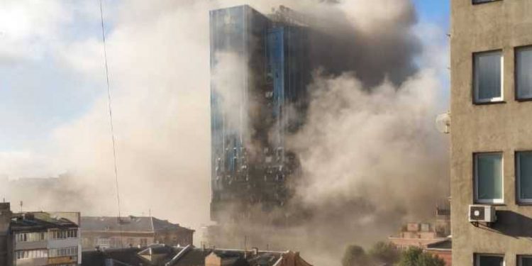 Rosjanie ostrzelali niemiecki konsulat. „Może wyślecie Leopardy?”