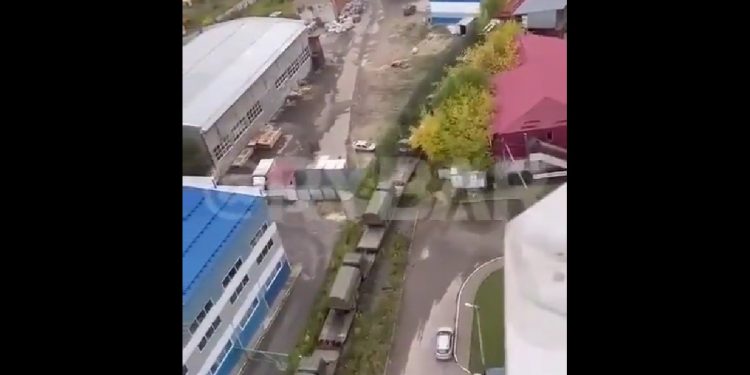 Rosyjski „nuklearny pociąg” jedzie w stronę Ukrainy. „Może to być demonstracja” [WIDEO]