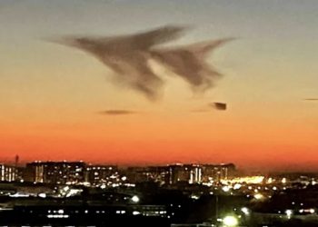 Taki widok pojawił się nad Moskwą. Mieszkańcy przerażeni