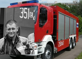 Strażak zmarł na służbie. Miał 42 lata