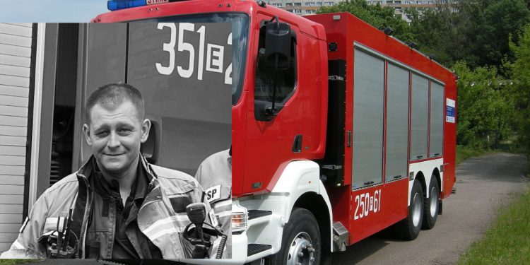 Strażak zmarł na służbie. Miał 42 lata