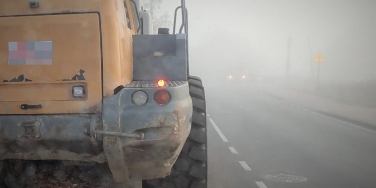 Jechał wolno, ale i tak zarobił… 41 punktów karnych