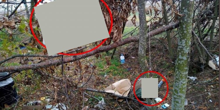 Szokujące zdjęcie z opuszczonych rosyjskich pozycji. Na to okrucieństwo wobec zwierząt brakuje słów [FOTO]