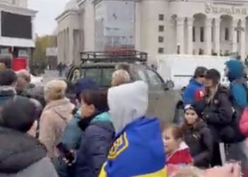 Relacja z wyzwolonego Chersonia