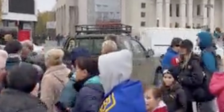 Relacja z wyzwolonego Chersonia