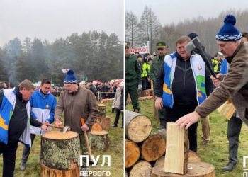 Łukaszenka wziął udział w zawodach i nagle… zaczął mówić o Polsce