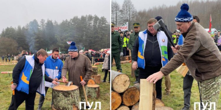 Łukaszenka wziął udział w zawodach i nagle… zaczął mówić o Polsce