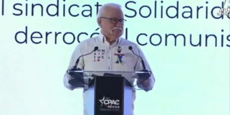 Wałęsa w Meksyku wskazał, kto powinien organizować Europę [WIDEO]