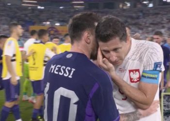Messi Lewandowski