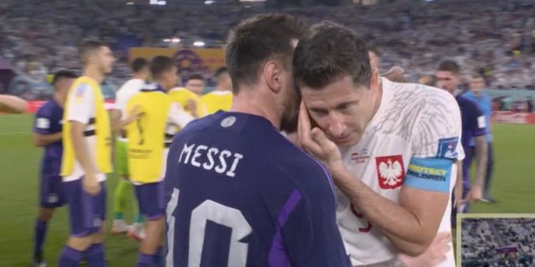 Messi Lewandowski