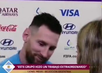 Messi był zawstydzony tymi słowami. Nie spodziewał się, co powie dziennikarka [WIDEO]