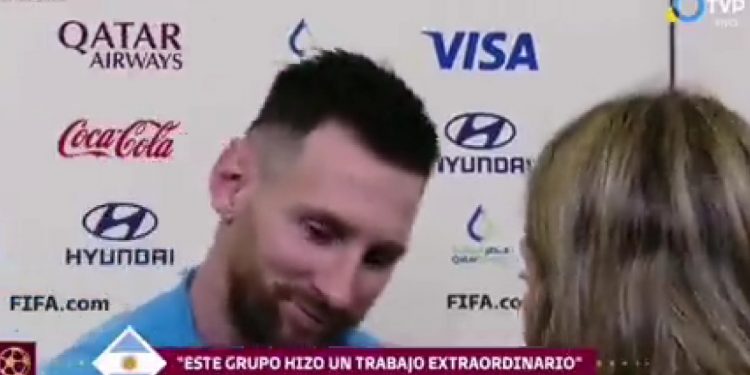 Messi był zawstydzony tymi słowami. Nie spodziewał się, co powie dziennikarka [WIDEO]