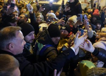 Duda dostał owacje we Lwowie! Tak reagują zwykli Ukraińcy [WIDEO]