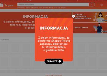 Shopee znika z Polski. I to w trybie ekspresowym