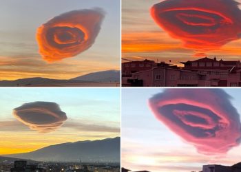 Oto, co pojawiło się nad Turcją! Czy to pojazd kosmitów? [WIDEO]