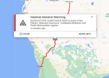Zaginęła… radioaktywna kapsuła. Jest śmiertelnie niebezpieczna