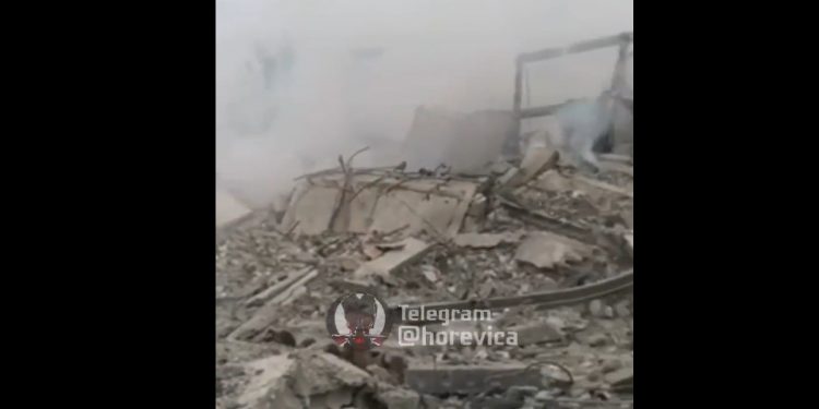 Rosyjska baza zrównana z ziemią. Zginęły setki żołnierzy! [WIDEO]