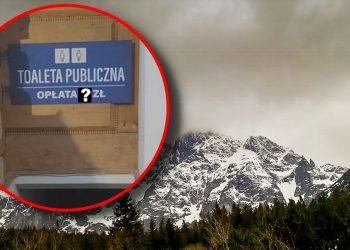 Cena za toaletę na Krupówkach