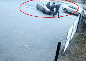 Staranował pieszych w Siedlcach! Policja ujawniła nagranie [WIDEO]