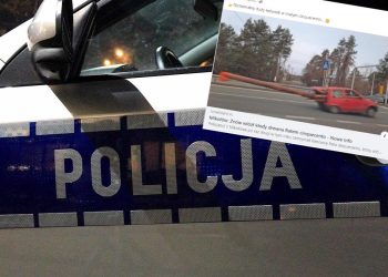 W cinquecento przewoził… coś takiego. Kuriozalny widok