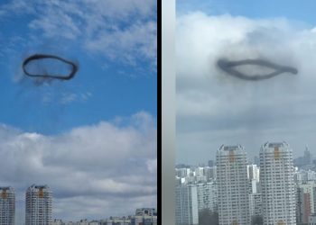 Tajemniczy czarny okręg nad Moskwą. Są zdjęcia i nagranie [WIDEO]