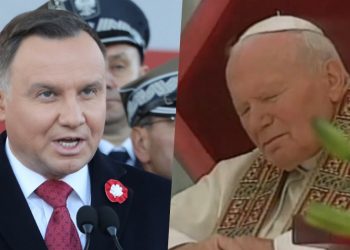 duda w obronie papieża