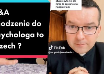 ksiądz chodzenie do psychologa