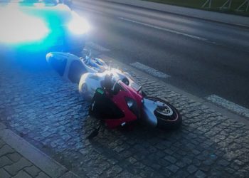 Za to co zrobił, motocyklista dostał… 205 punktów karnych i prawie 30 tys. zł mandatu