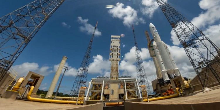 start misji juice ariane