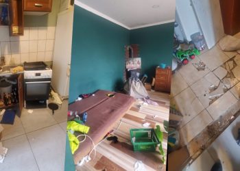 znieszczone mieszkanie