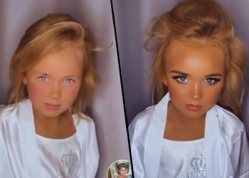 makijaż u dziewczynki