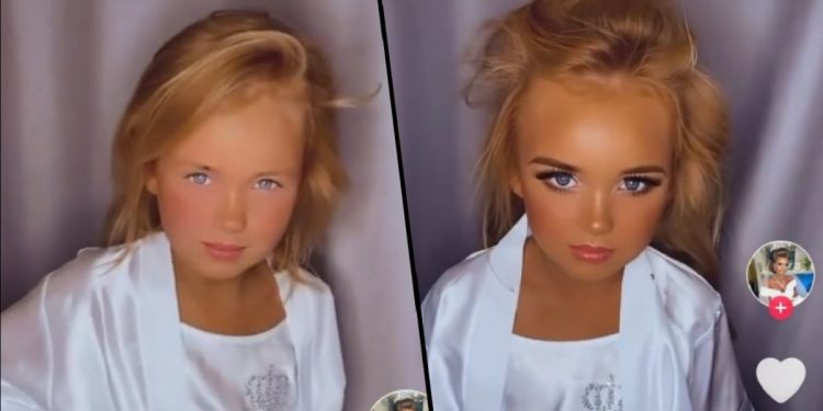 makijaż u dziewczynki