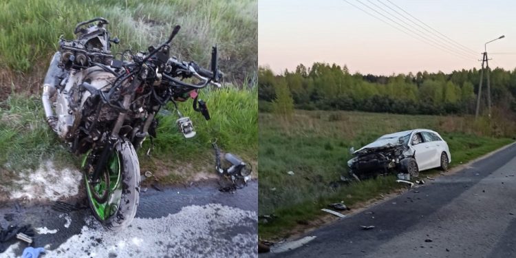 Motocyklista nie miał szans. Makabryczny wypadek