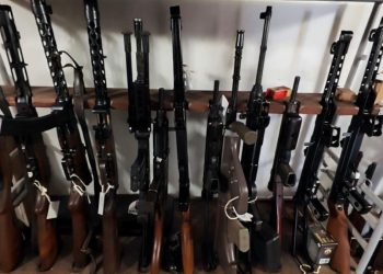 Miał cały arsenał w domu. Gdy po niego przyszli nie krył zdziwienia